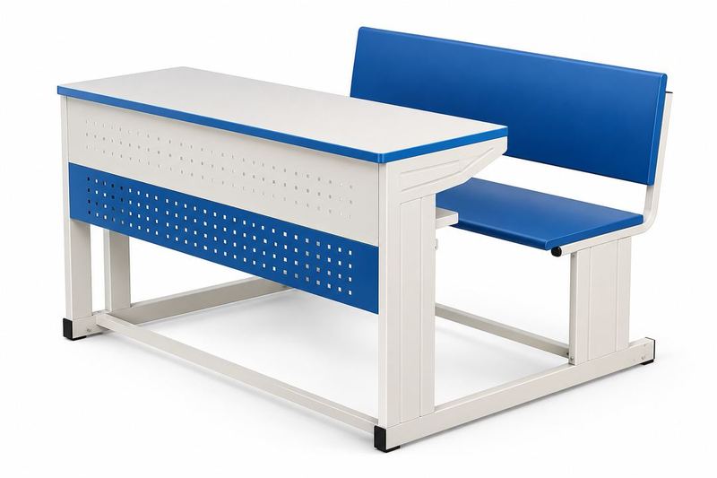 3 Seater Chancellor Bench & Desk